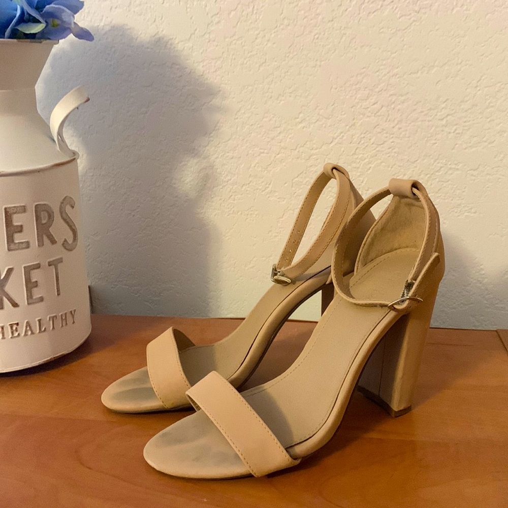 Tan heels